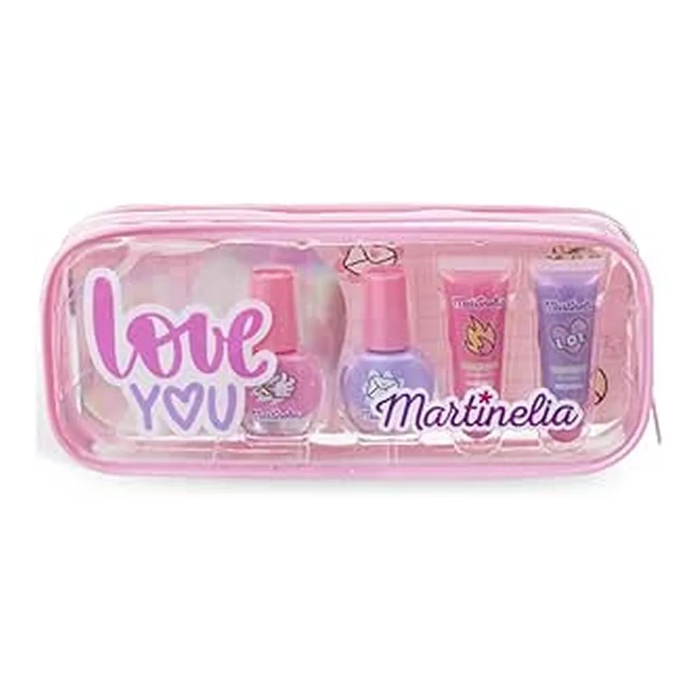 Set Estuche Esmalte y Brillo de Labios Martinelia 31112 AQUARIUS