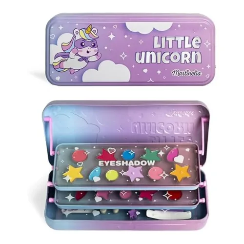Estuche Metálico Belleza Martinelia Little Unicorn 3 Pisos 12022 AQUARIUS