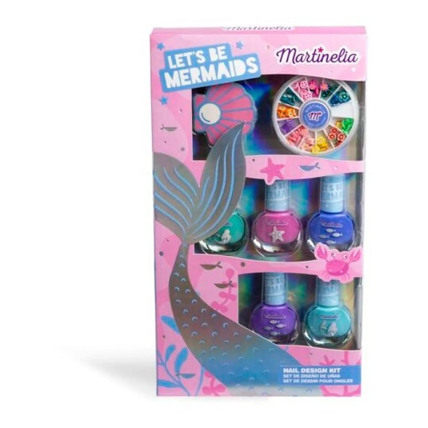 Kit de Diseño de Uñas Sirenas Martinelia 12055 AQUARIUS