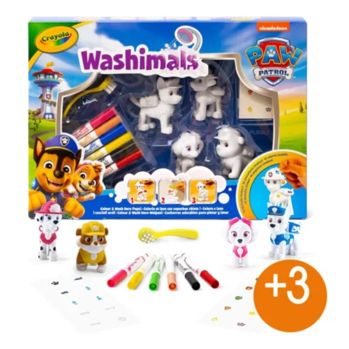 Crayola – set de actividades Washimals Patrulla Canina 74-0290