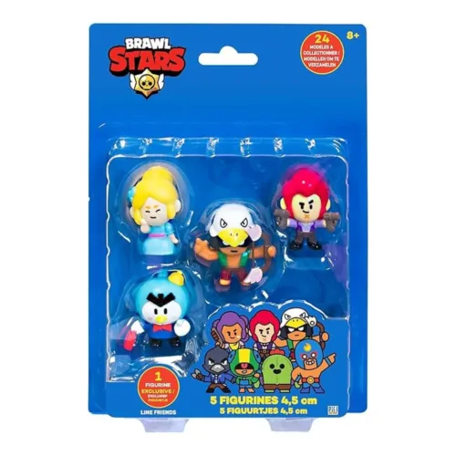 Brawl Stars 5 Figuras Team B 64112044