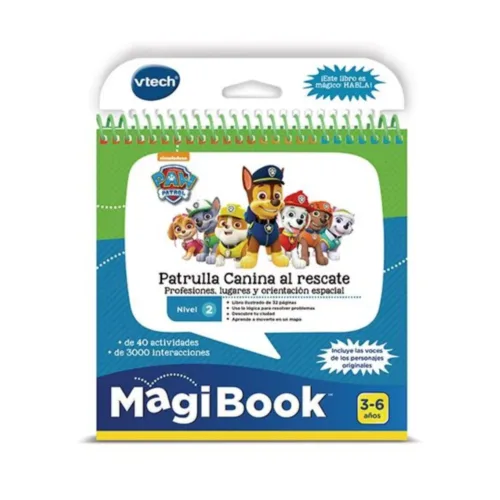 Libro interactivo MagiBook Patrulla Canina Vtech 80480222