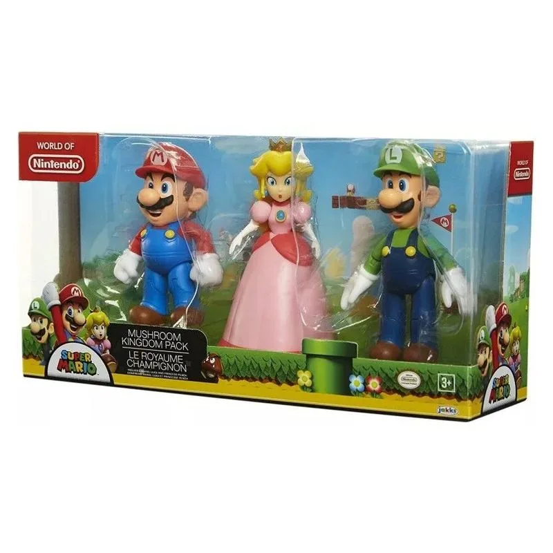 Blister de Figuras Super Mario Reino Champiñón 64511