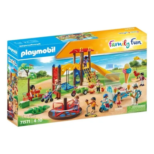 Playmobil Family Fun – Gran Parque Infantil con toboganes 71571