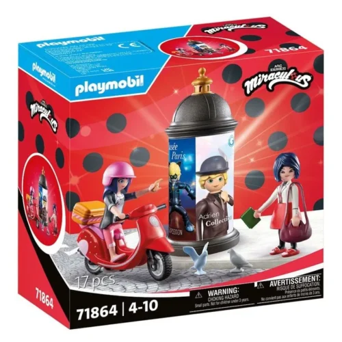 Playmobil Miraculous – Paseo en Scooter por París 71864