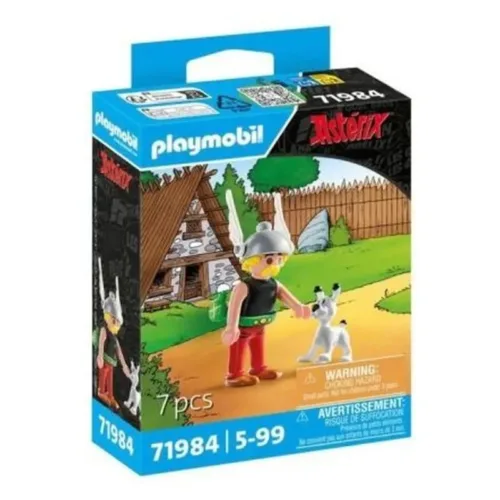 Playmobil Astérix – Astérix con Ideafix jugando 71984
