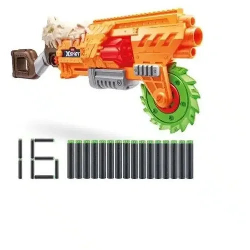 Pistola X-Shot Insanity Horrorfire Doomsday con 16 Dardos 36732