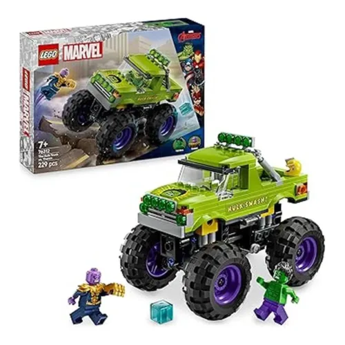 Lego Marvel Camión de Hulk vs Thanos Juguete de Construcción 76312