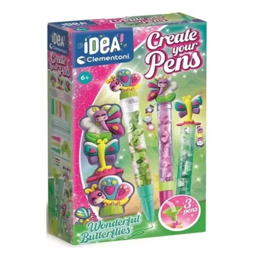 Laboratorio de Bolígrafos Clementoni Mariposas 18873s18869.7