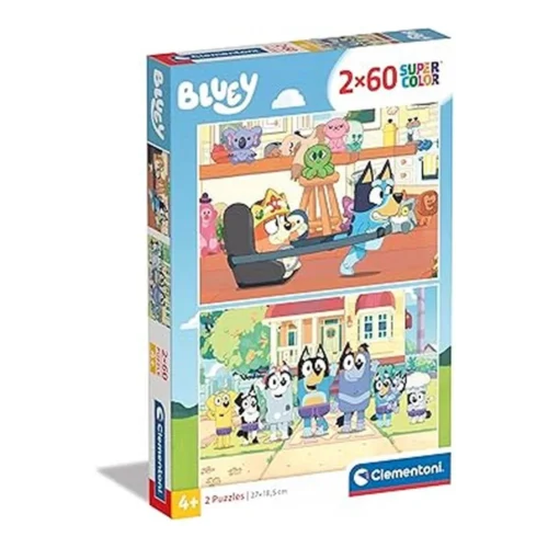 Puzzle Bluey 2×60 Piezas 24813.1