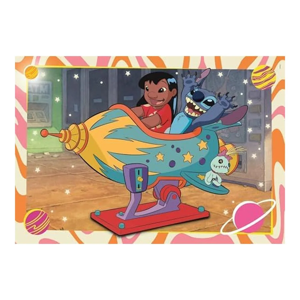 Clementoni Puzzle Infantil 2x60 Piezas Stitch Walt Disney 24822.3 - Imagen 2
