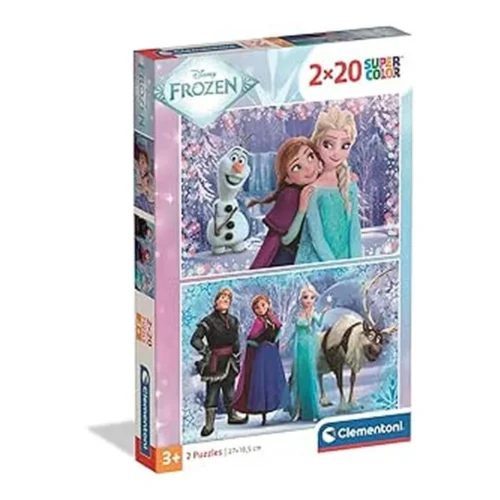 Clementoni Puzzle Infantil 2×20 Piezas Frozen 24825.4