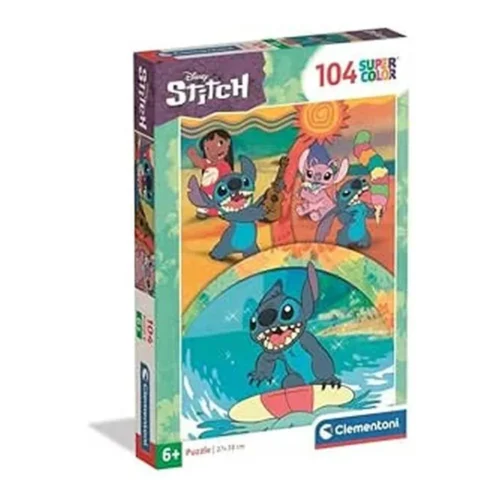 Clementoni Puzzle Infantil 104 Piezas Walt Disney Stitch 25042.4