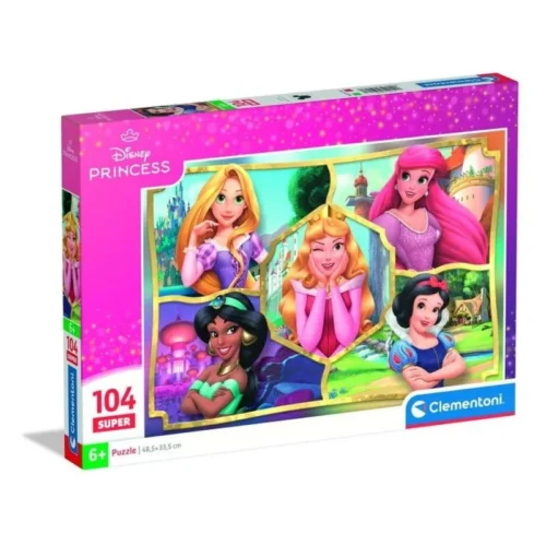 Puzzle Super Princesas Disney 104 Piezas 25056.1