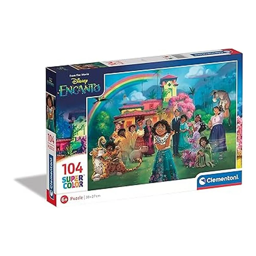 Clementoni Puzzle Infantil 104 Piezas Encanto Disney 25746