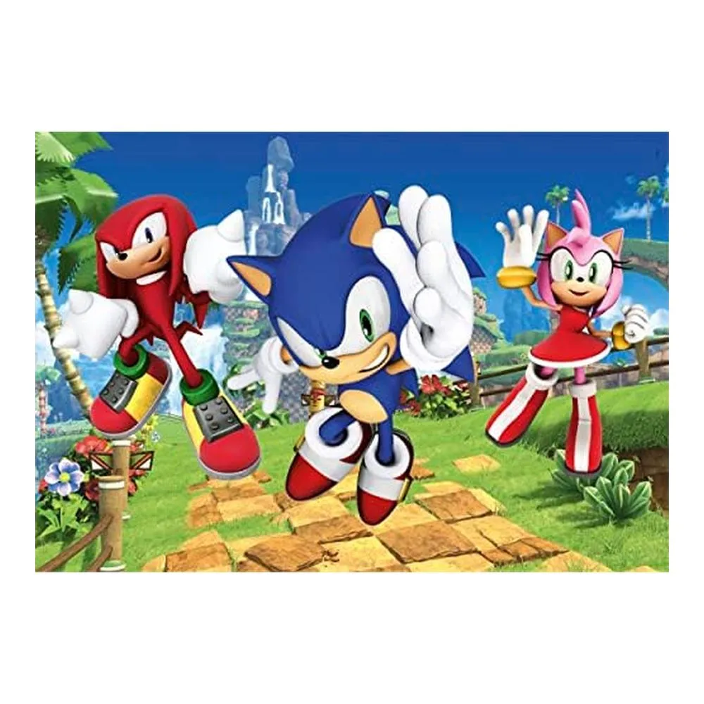 Clementoni Puzzle Infantil 104 Piezas Sonic 27256 - Imagen 2