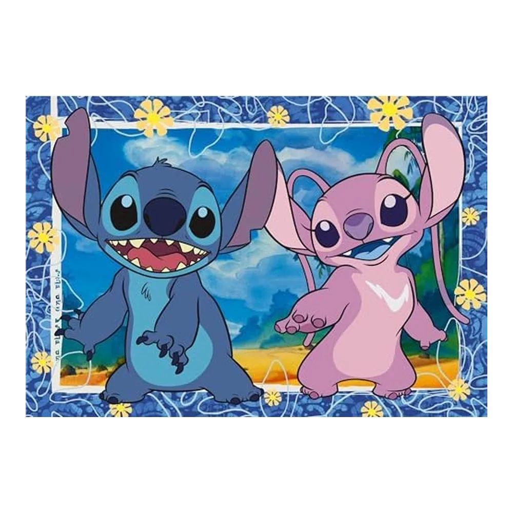 Clementoni Disney Stitch Supercolor Puzzle 104 Piezas 27573.1 - Imagen 2