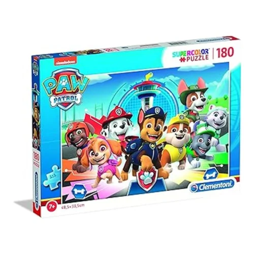 Clementoni Paw Patrol Supercolor Puzzle La Patrulla Canina 180 Piezas 29105.2