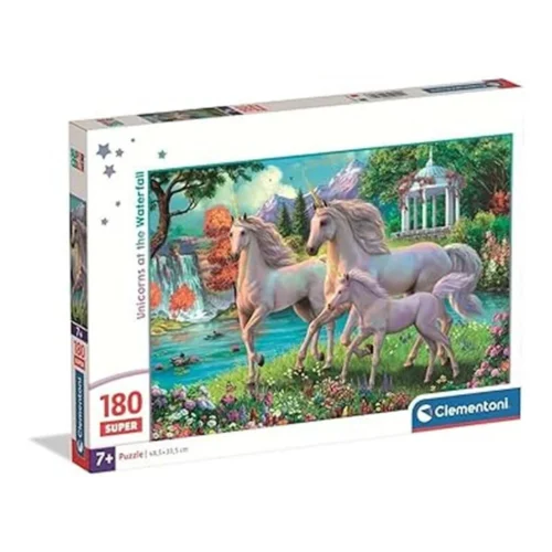 Puzzle Super Unicornios en la Cascada 180 Piezas 29794.8