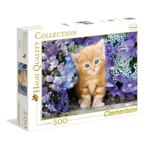 Puzzle Clementoni Gatito Rubio 500 Piezas 30415