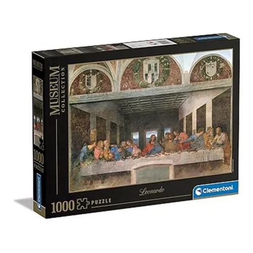 Clementoni Puzzle 1000 Piezas Grandes Museos Leonardo La Última Cena 31447