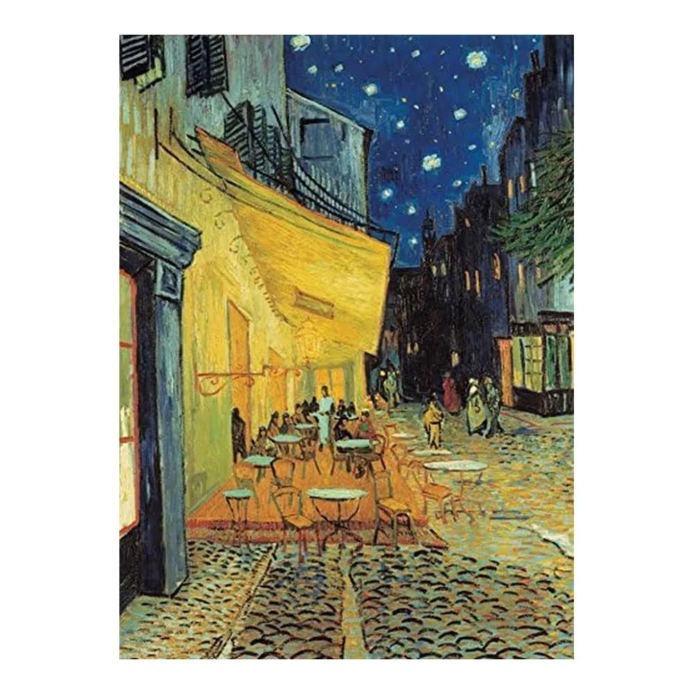 Puzzle 1000 Piezas Terraza de Café por la Noche Van Gogh Colección Museo 31470 - Imagen 2