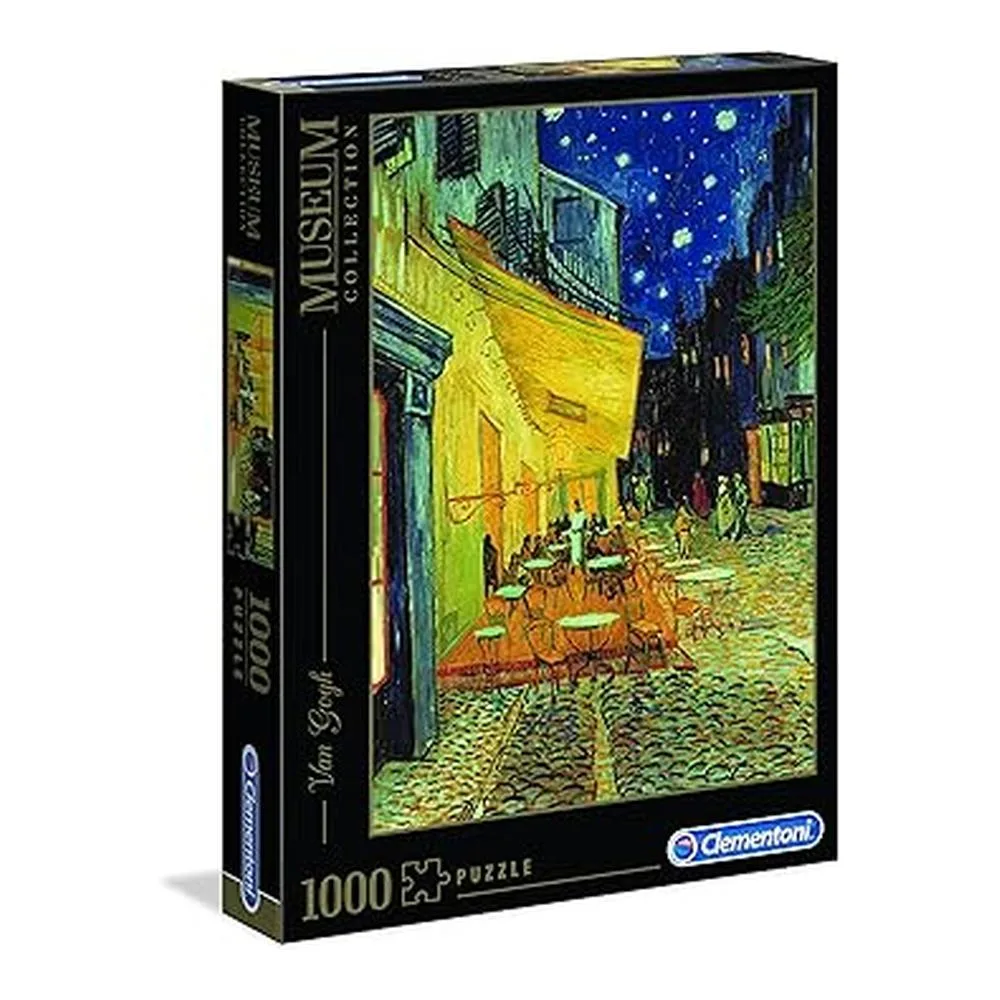 Puzzle 1000 Piezas Terraza de Café por la Noche Van Gogh Colección Museo 31470