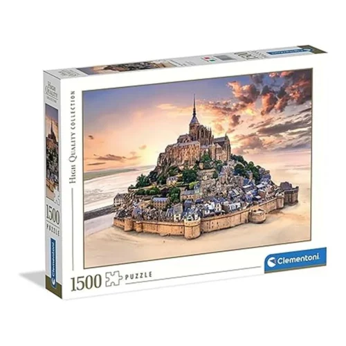 Clementoni Collection The Mont Saint-Michel Rising Puzzle 1500 Piezas 31727.1