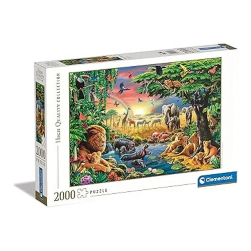 Clementoni Collection The African Gathering Puzzle 2000 Piezas 32081