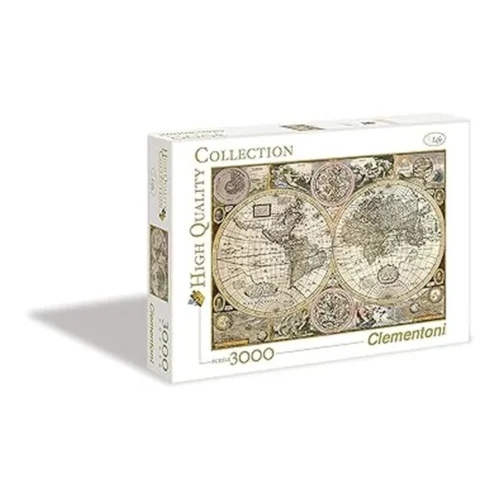 Clementoni Puzzle 3000 Piezas Mapa Antiguo 33531