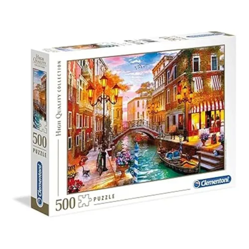 Clementoni Puzzle 500 Piezas Atardecer en Venecia 35063