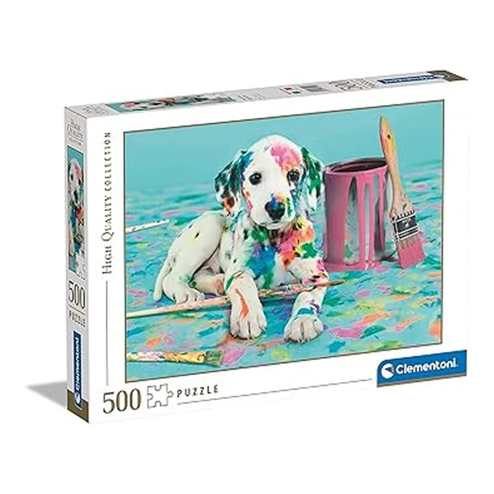 Clementoni Puzzle Adulto 500 Piezas Pequeño Dálmata Divertido 35150