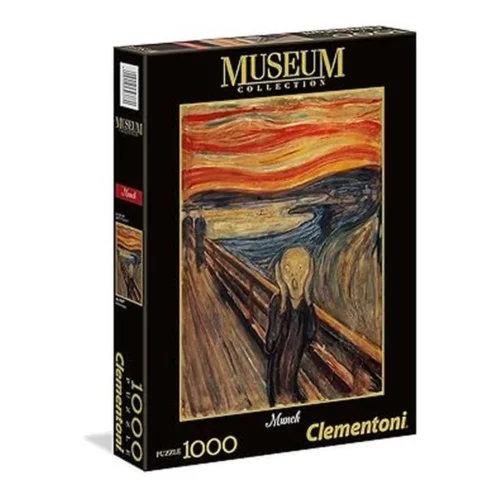 Clementoni Puzzle 1000 Piezas Cuadro El Grito de Munch Colección Museos 39377