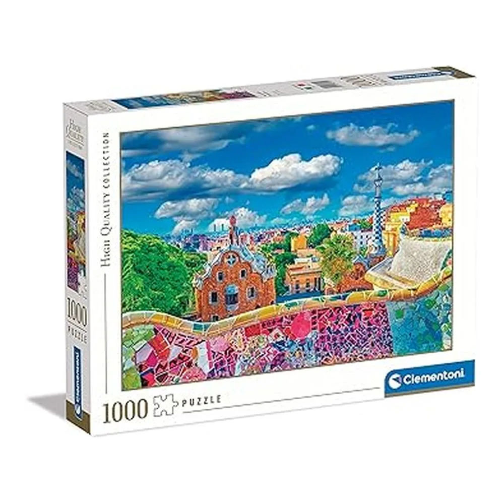 Clementoni Puzzle Adulto 1000 Piezas Barcelona Parque Güell 39744