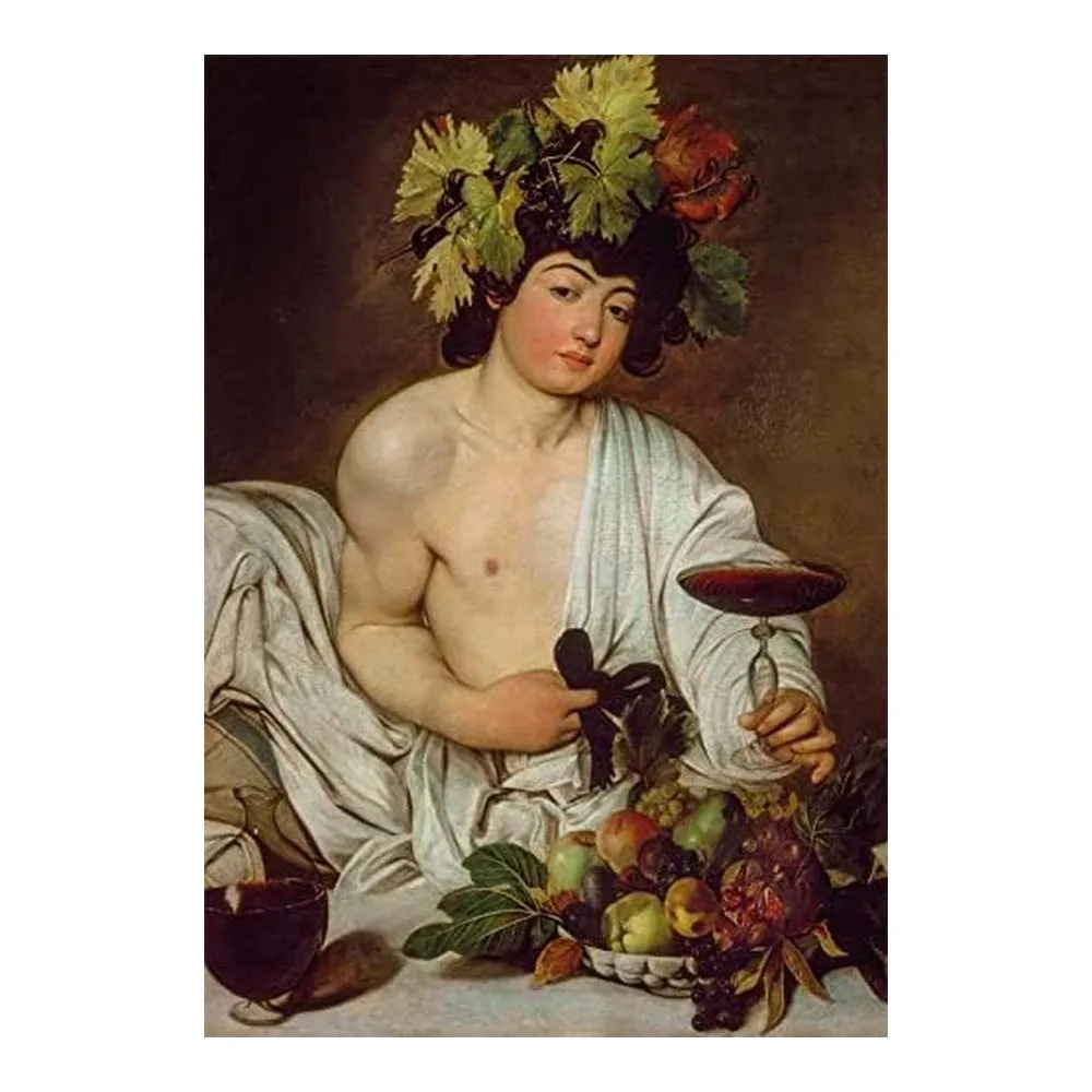 Clementoni Puzzle Adulto 1000 Piezas Caravaggio Baco Colección Museos 39765 - Imagen 2