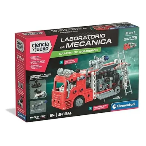 Clementoni Mechanics Camión de Bomberos 55585.7