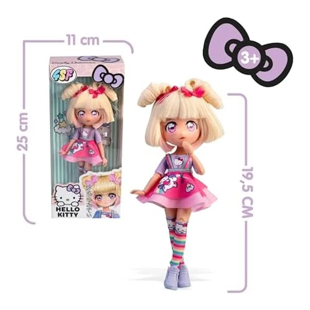 Hello Kitty Manga Doll Candy Unicorn Muñeca Fashion Japonesa Famosa 40944sHKTF0000 - Imagen 2