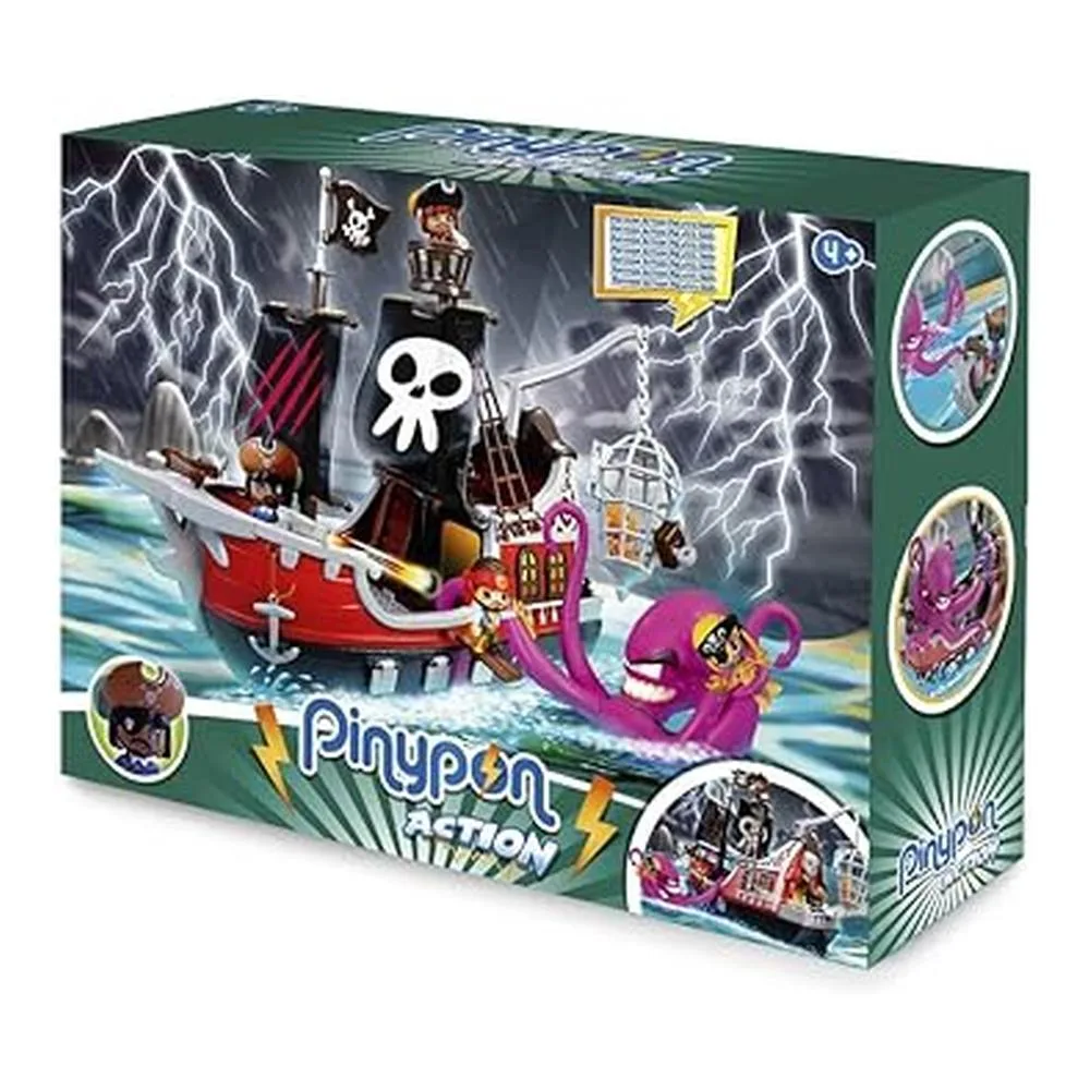 Pinypon - Barco Pirata Ataque Al Kraken 700015803