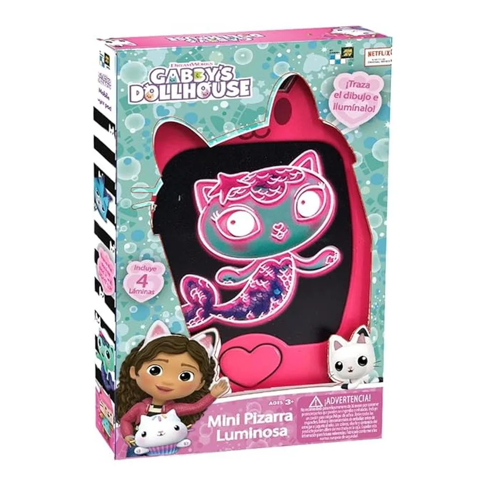 Cefa Toys Mini Pizarra Luminosa La Casa de Muñecas de Gabby 962
