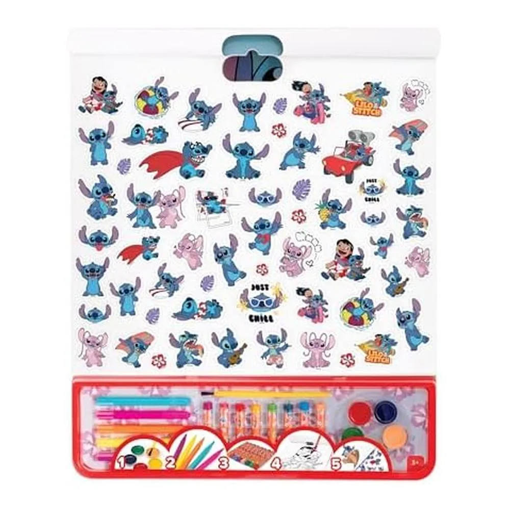 Cefa Toys Actividades Giga Block 5 en 1 Stitch 21884 - Imagen 2