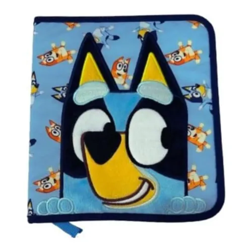 Cefa Toys Estuche Fluffy Bluey con Bloc de Actividades 25008