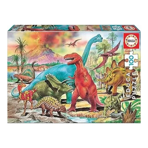 Educa Dinosaurios Puzzle Infantil 100 Piezas 13179