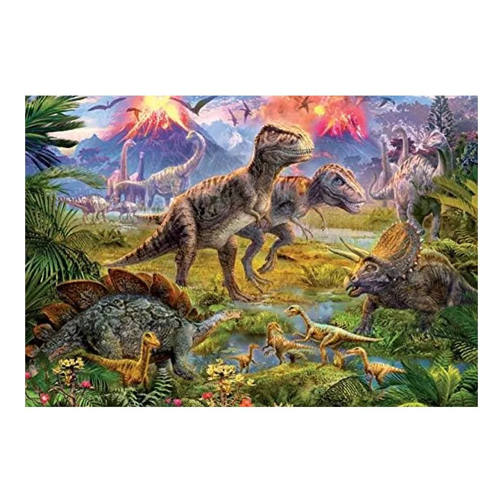 Educa Puzzle Encuentro de Dinosaurios 500 Piezas 15969 - Imagen 2