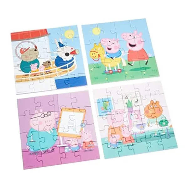Educa Borras Puzzles Progresivos Peppa Pig 12-20-25-25 Piezas 16817 ...