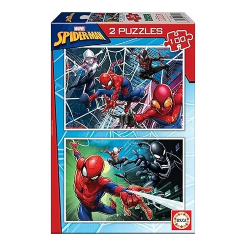 Educa Set de Puzzles Spider-Man 2×100 Piezas 18101