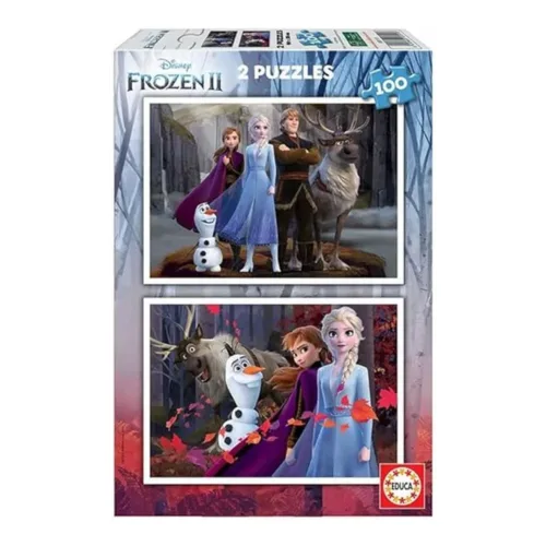 Educa Set de Puzzles Frozen Disney 2×100 Piezas 18111