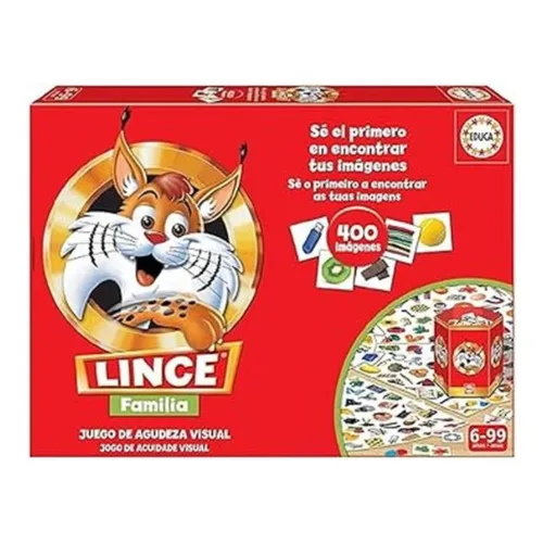 Educa Lince Familia 400 Imágenes Juego de Mesa 19207