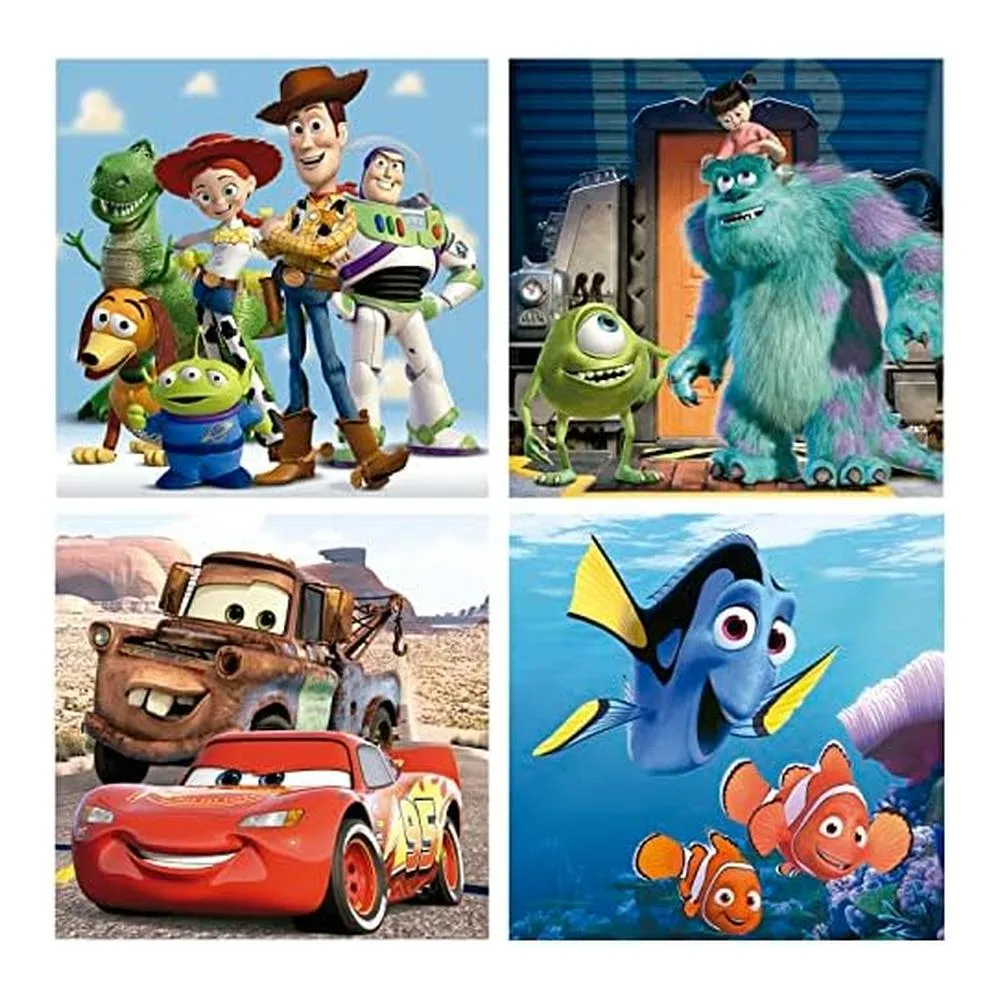 Educa Conjunto de Puzzles Progresivos Pixar 12-16-20-25 Piezas 19681 - Imagen 2