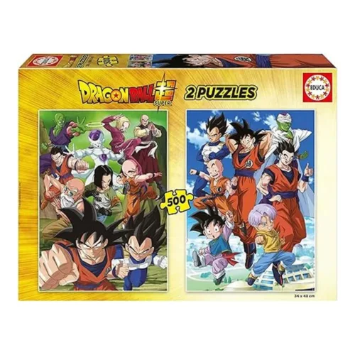 Educa Pack de Puzzles Dragon Ball 2×500 Piezas 19915