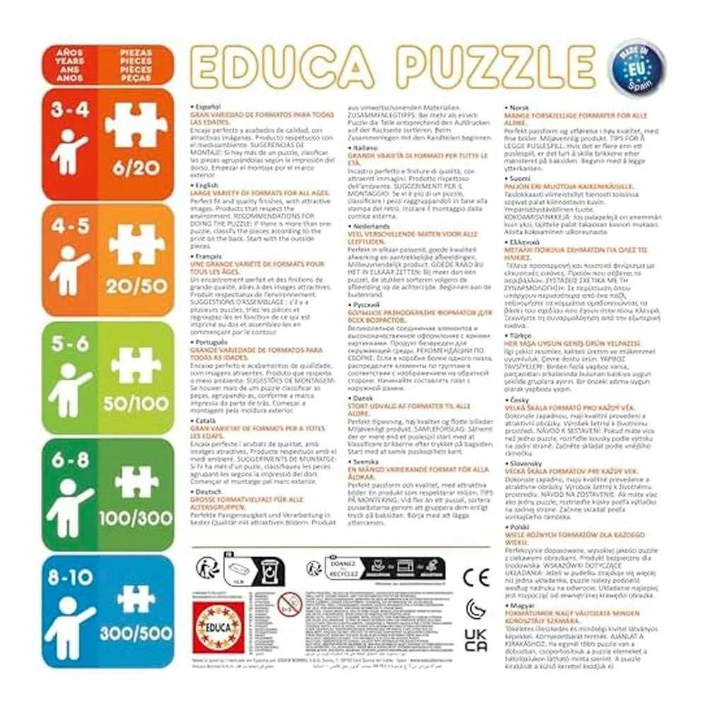 Educa Poster Puzzle Infantil Stitch 250 Piezas 19963 - Imagen 2